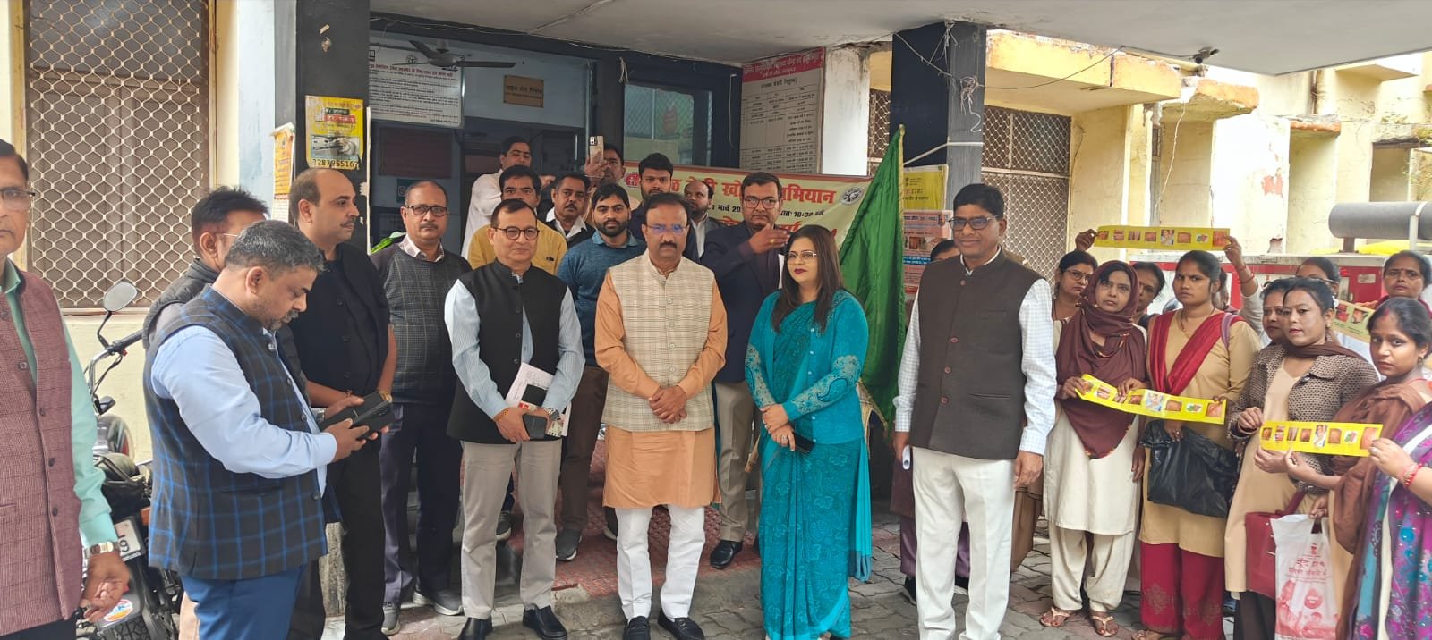 Lucknow: कुष्ठ रोगी खोजी अभियान का शुभारंभ, जागरूकता रैली भी रवाना  