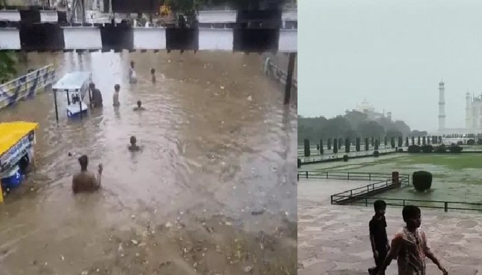 यूपी के 13 जिलों में आज भारी बारिश का अलर्ट, 22 शहरों में बिजली गिरने की संभावना