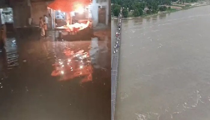 यूपी में मानसून: कानपुर में सड़कें बनीं तालाब, 13 जिलों में भारी और 31 में हल्‍की बारिश का अलर्ट