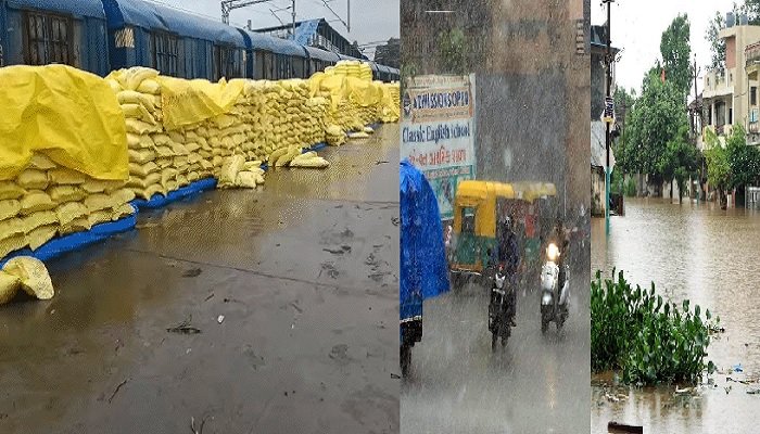 यूपी में मानसूनी बारिश: लखीमपुर में हजारों खाद की बोरियां बर्बाद, बरेली समेत 44 जिलों में अलर्ट