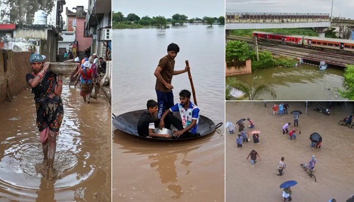 पंजाब के नौ जिलों में बाढ़, हरियाणा के गुरुग्राम में WFH के आदेश; उत्तराखंड में सभी स्कूल-कॉलेज बंद