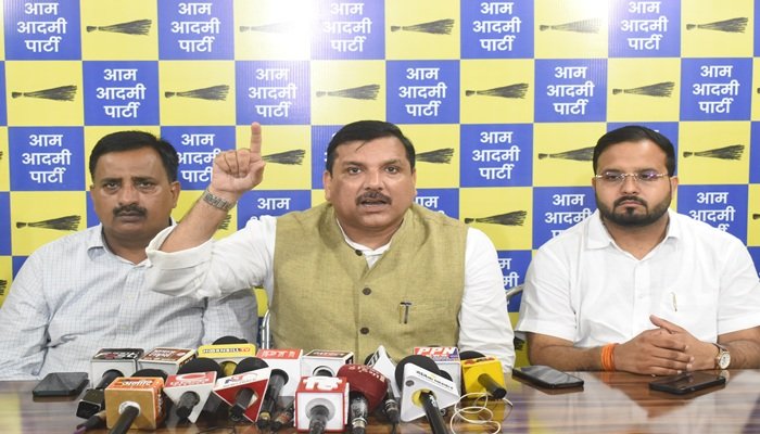 वक्फ कानून पर सुप्रीम कोर्ट का फैसला मोदी सरकार पर “सुप्रीम तमाचा”: संजय सिंह