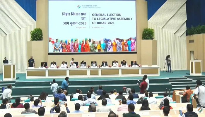 बिहार विधानसभा चुनाव 6 और 11 नवंबर को, 14 नवंबर को आएंगे नतीजे